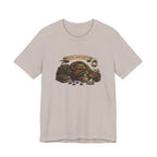 Social Battery Low dragon illustration T-Shirt | cozy book stack