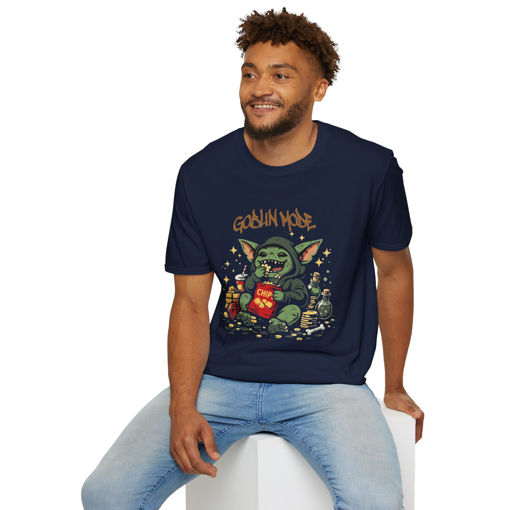 Goblin Mode graphic T-Shirt | Funny Goblin Snack Cartoon, Streetwear