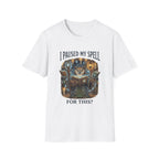 "I Paused My Spell" Owl Mage Graphic Tee