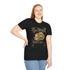 The Dragon Reader's Soul T-Shirt Vintage Sleeping Dragon Booklover Tee