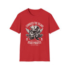 Conquer The Island pirate skull tee | T-Shirt