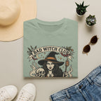 Bad Witch Club T-Shirt | Witch Illustration, Skull, Cauldron, Spooky