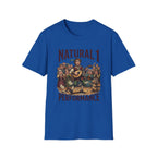 Bard D&D Fantasy Illustration T-Shirt | Natural 1 Performance Poster Tee