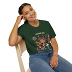 Girl Demon Witch Illustration T-Shirt | Cute Devil Nerd Graphic Tee