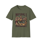 Bard D&D Fantasy Illustration T-Shirt | Natural 1 Performance Poster Tee