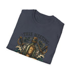 This Meeting Should Be A Message In A Bottle T-Shirt | Nautical Pirate Bottle Design