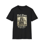 Black Plague Plague Doctor Illustration T-Shirt | European Tour 1346–1353