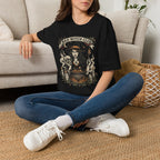 Bad Witch Club T-Shirt | Witch Illustration, Skull, Cauldron, Spooky