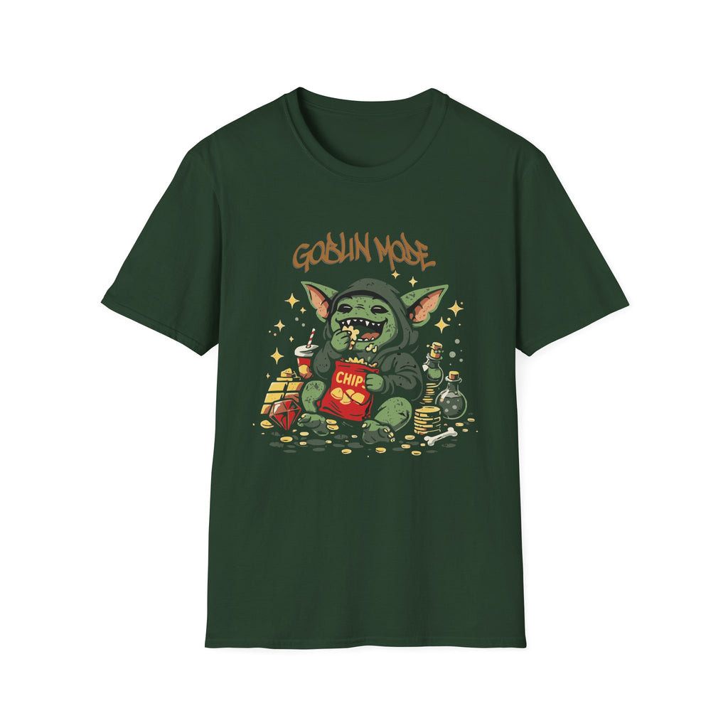 Goblin Mode graphic T-Shirt | Funny Goblin Snack Cartoon, Streetwear
