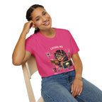 Girl Demon Witch Illustration T-Shirt | Cute Devil Nerd Graphic Tee