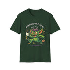 Running on Coffee and Spite T-Shirt | Funny Monster Coffee Tee