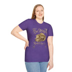 The Dragon Reader's Soul T-Shirt Vintage Sleeping Dragon Booklover Tee
