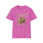 The Dragon Reader's Soul T-Shirt Vintage Sleeping Dragon Booklover Tee