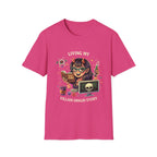 Girl Demon Witch Illustration T-Shirt | Cute Devil Nerd Graphic Tee
