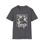 Deadpan Creature Co Skeletal Rider T-Shirt | Gothic Horror Artwork