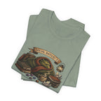 Social Battery Low dragon illustration T-Shirt | cozy book stack