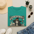 Bad Witch Club T-Shirt | Witch Illustration, Skull, Cauldron, Spooky
