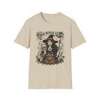 Bad Witch Club T-Shirt | Witch Illustration, Skull, Cauldron, Spooky