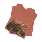 Social Battery Low dragon illustration T-Shirt | cozy book stack