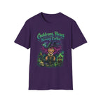 Witch Coffee T-Shirt  "Cauldrons, Hexes and Strong Coffee" Halloween Tee