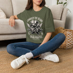 Conquer The Island pirate skull tee | T-Shirt