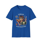 Girl Demon Witch Illustration T-Shirt | Cute Devil Nerd Graphic Tee