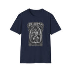 Deadpan Creature Co Gargoyle Illustration T-Shirt | Gothic Demon Art Tee