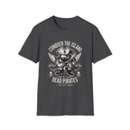 Conquer The Island pirate skull tee | T-Shirt