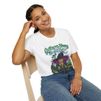 Witch Coffee T-Shirt  "Cauldrons, Hexes and Strong Coffee" Halloween Tee