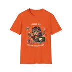 Girl Demon Witch Illustration T-Shirt | Cute Devil Nerd Graphic Tee