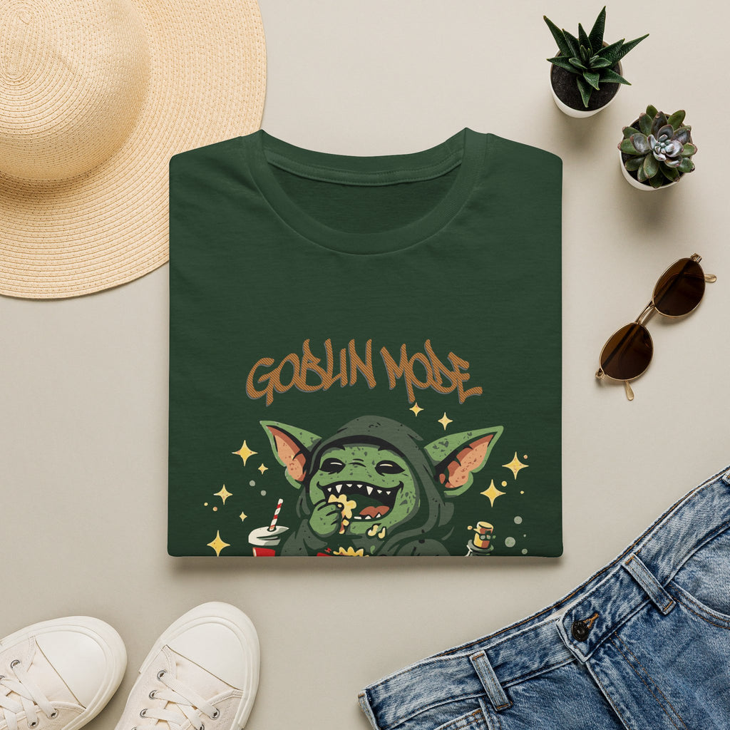 Goblin Mode graphic T-Shirt | Funny Goblin Snack Cartoon, Streetwear