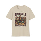 Bard D&D Fantasy Illustration T-Shirt | Natural 1 Performance Poster Tee
