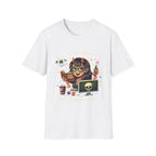 Girl Demon Witch Illustration T-Shirt | Cute Devil Nerd Graphic Tee