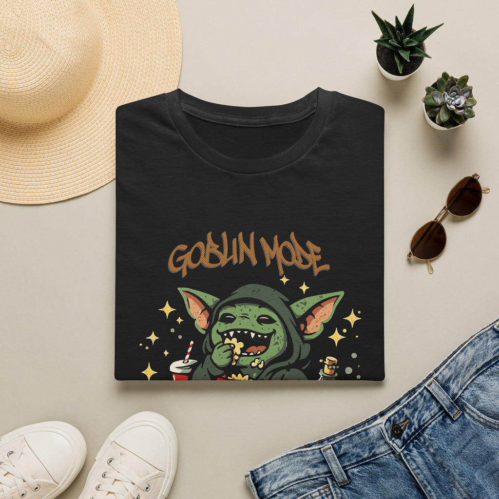 Goblin Mode graphic T-Shirt | Funny Goblin Snack Cartoon, Streetwear
