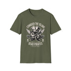 Conquer The Island pirate skull tee | T-Shirt
