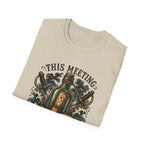 This Meeting Should Be A Message In A Bottle T-Shirt | Nautical Pirate Bottle Design