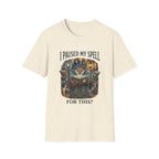 "I Paused My Spell" Owl Mage Graphic Tee