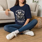 Conquer The Island pirate skull tee | T-Shirt
