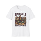 Bard D&D Fantasy Illustration T-Shirt | Natural 1 Performance Poster Tee