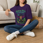 Witch Coffee T-Shirt  "Cauldrons, Hexes and Strong Coffee" Halloween Tee